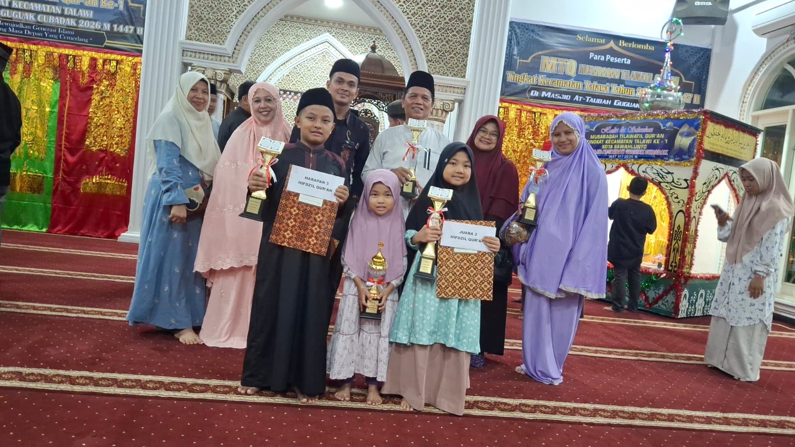 Talawi Hilie Raih Prestasi pada Lomba MTQ se-Kecamatan Talawi