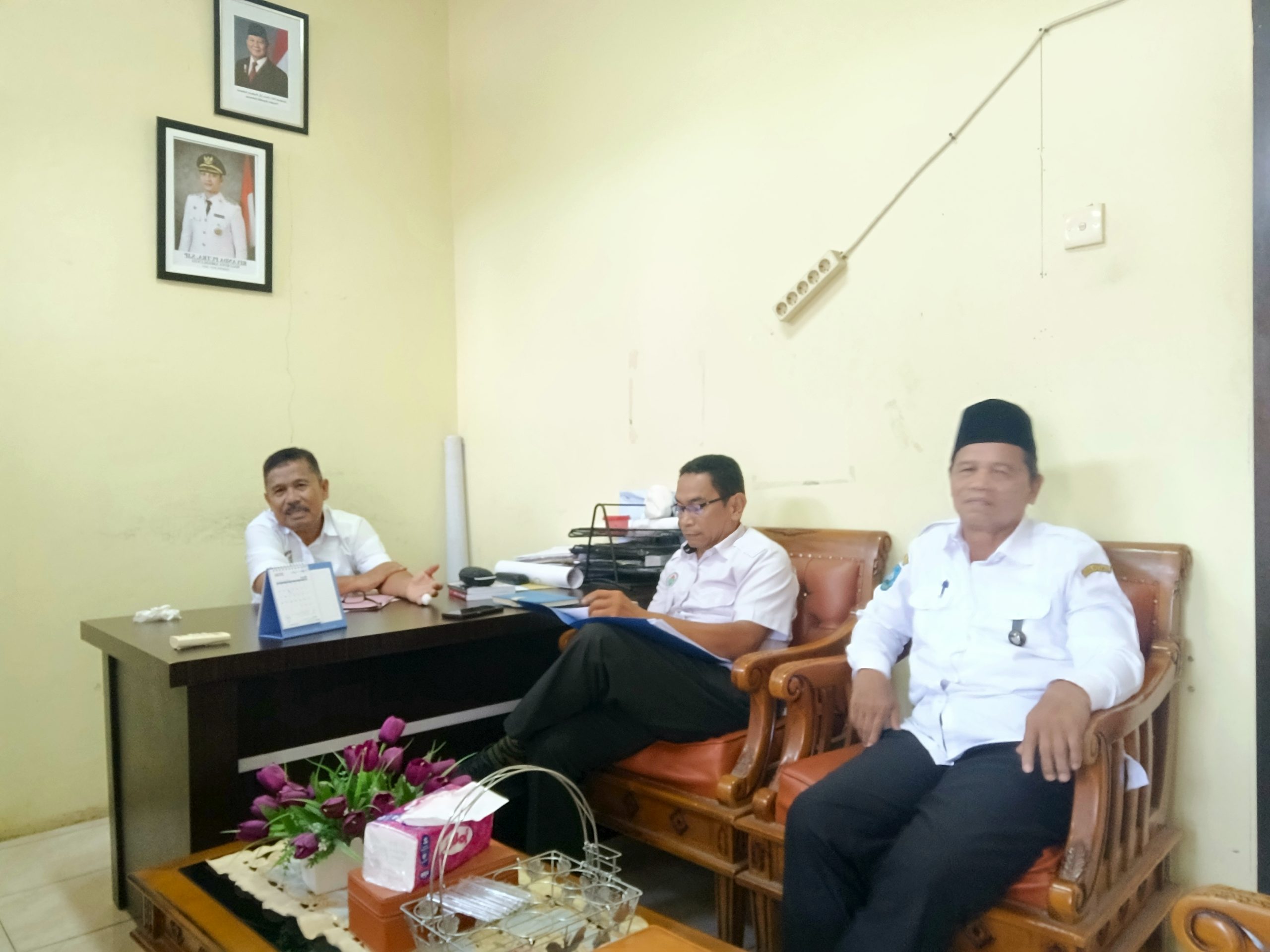 Pemerintah Desa Talawi Hilie Terima Kunjungan Koordinasi Tenaga Ahli Pendamping Desa