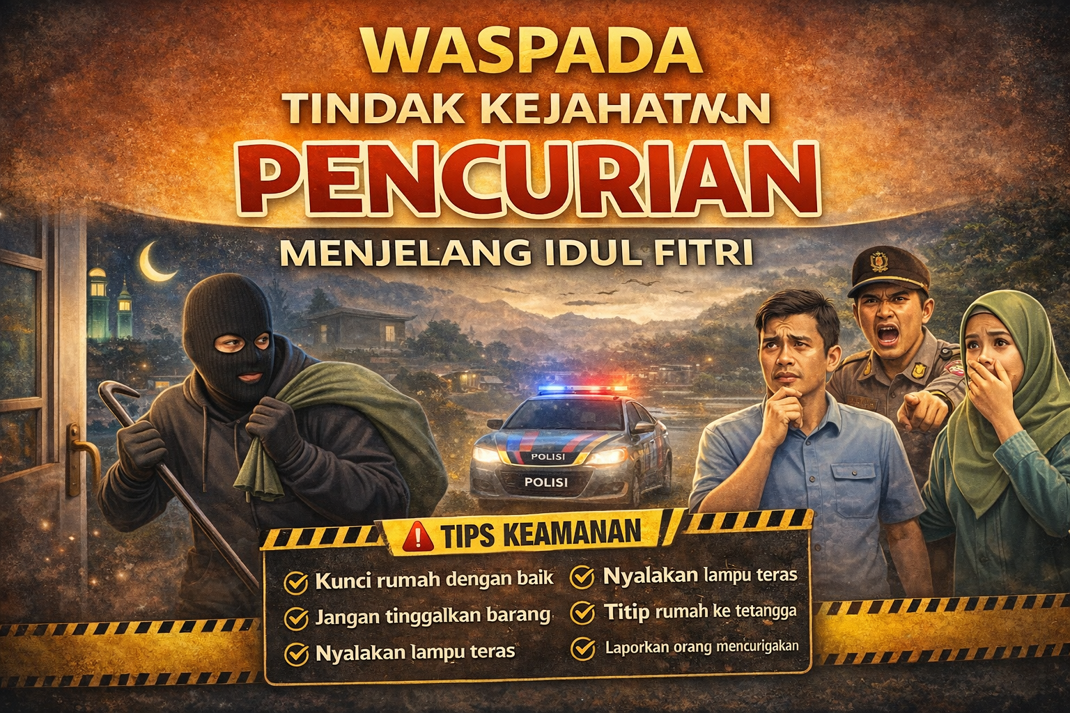 Pemerintah Desa Talawi Hilie Imbau Masyarakat Tingkatkan Kewaspadaan Menjelang Idul Fitri