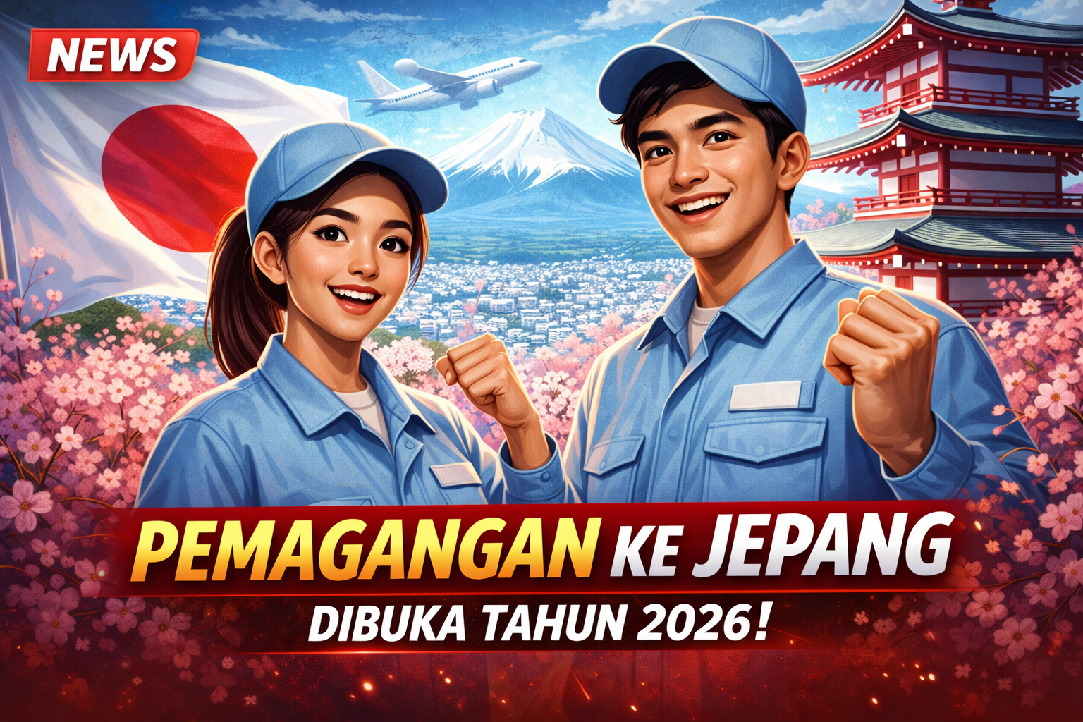 Pemdes Talawi Hilie Informasikan Program Magang ke Jepang Tahun 2026