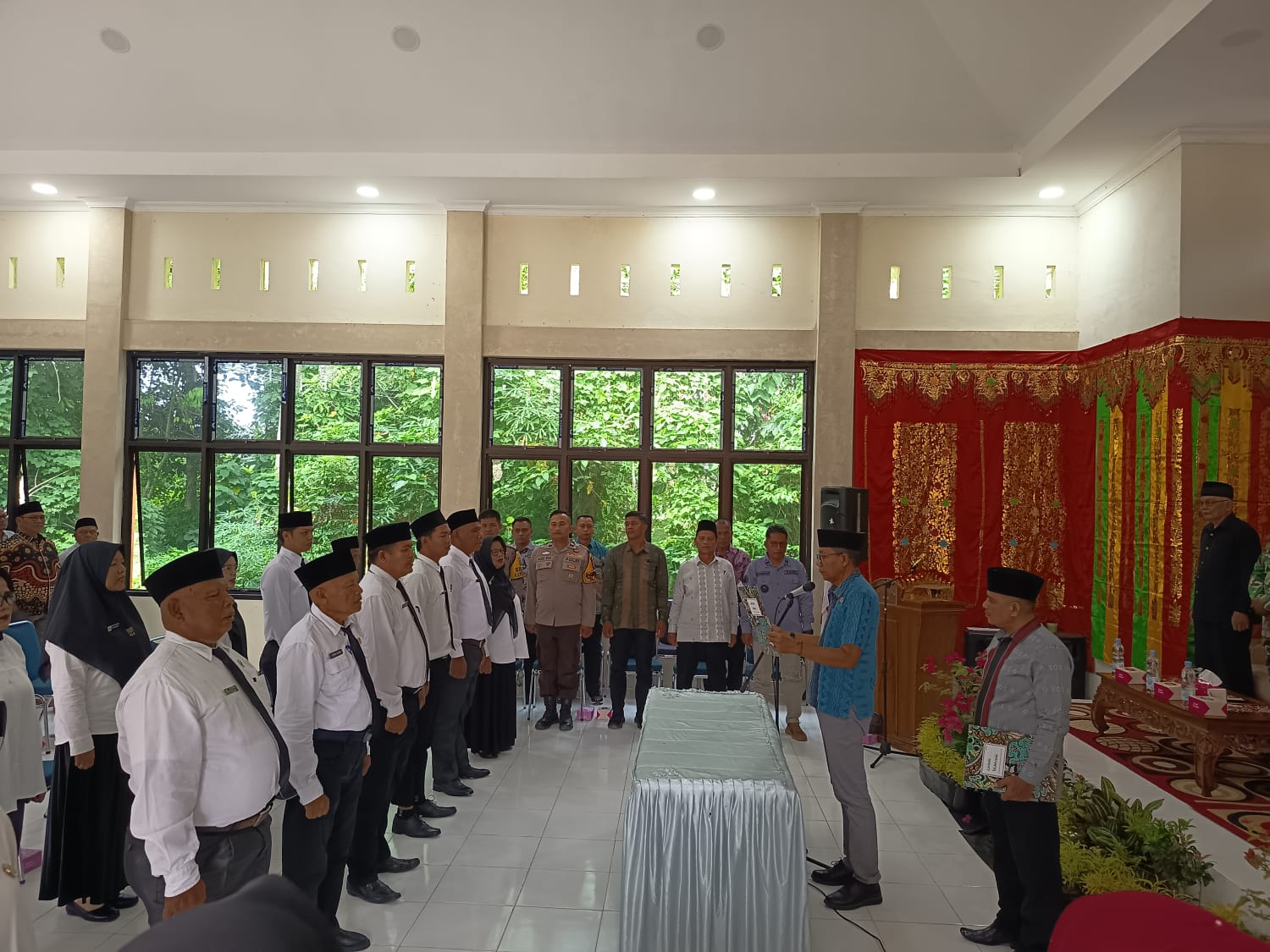 Sembilan Anggota BPD Talawi Hilie Periode 2026–2034 Resmi Dilantik, Segera Hadapi Agenda Penyusunan RKPDesa